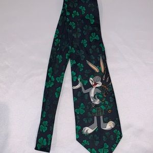 Vintage Bugs Bunny, St. Patrick’s Day tie